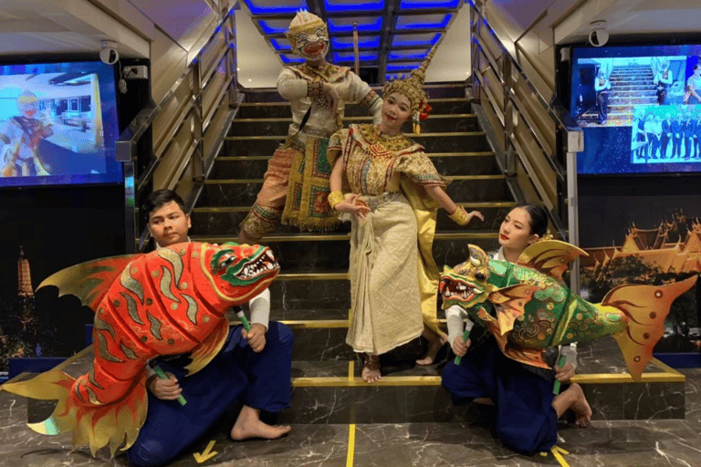 Bangkok: Alangka Luxury Cruise with Buffet and Live Music