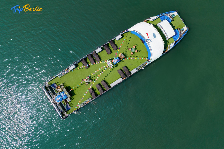 De Ninh Binh: Cruzeiro de luxo de 1 dia na Baía de Ha LongDesembarque em Ha Long