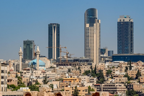 Från Döda havet: Amman stad, Madaba och Mount Nebo dagsturResa med endast transport