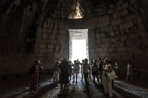 Depuis Athènes : Excursion d'une journée à Mycènes, Nauplie et Épidaure