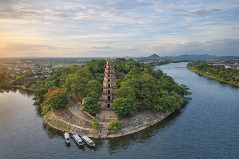 Hue: Imperial City, Royal Tombs & Dragon Boat Cruise Excluding Entrance Fees