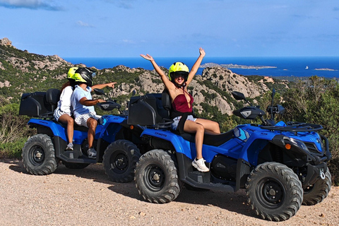 Costa Smeralda: Quad tour with views, the sea and adrenaline. Basic Quad Tour (2 people per quad)
