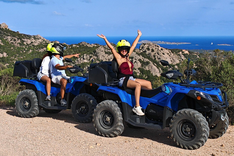 Costa Smeralda: Quad tour with views, the sea and adrenaline. Basic Quad Tour (2 people per quad)