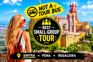 Tour di Sintra, Palácio da Pena e Regaleira con biglietti inclusi