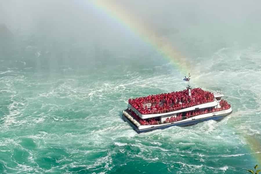 Rundgang zu den Niagarafällen in Kanada und Hornblower-Bootsfahrt. Foto: GetYourGuide