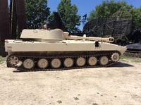 Gvozdika Tank driving the Iron Giant Expedition - Housity