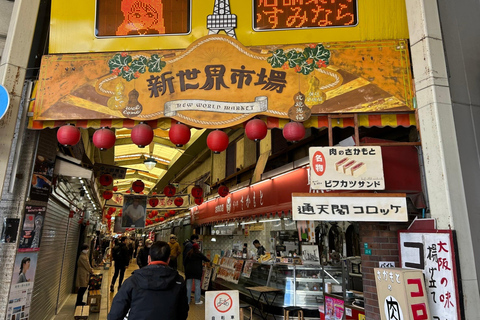 Explora a fondo Osaka Foodie Walking Private Tour como los lugareños