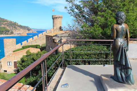 Depuis Barcelone : Journée à Tossa de Mar avec plage