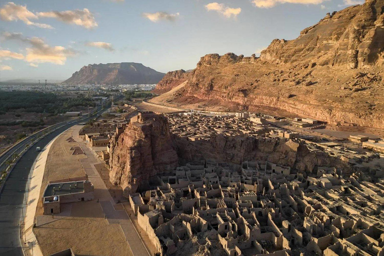 A tourist trip to visit the Saudi heritage city of AlUla