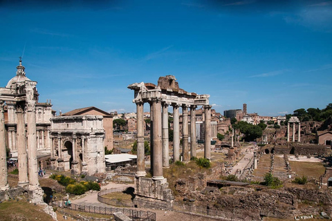 Rome: Colosseum, Roman Forum & Palatine Hill Guided Tour EXTERIOR Only Tour of Colosseum, & Palatine Hilll