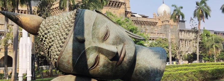 Mumbai : visite privée d'une journée ou d'une demi-journée avec les grottes d'Elephanta