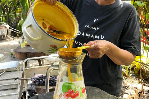 Aula de culinária indonésia em Yogyakarta