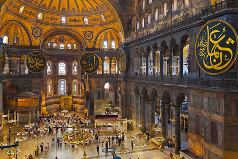 Istanbul: Blue Mosque, Hagia Sophia, & Cistern Tour Guided Group Tour Excluding Cistern