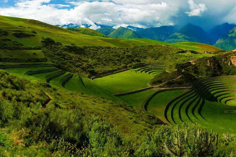 Chinchero, Maras &amp; Moray + Picknick mit Lamas |Private Tour|