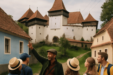 Da Bucarest: fortezze nascoste della Transilvania, tour di 1 giornoDa Bucarest: fortezze nascoste della Transilvania, gita di un giorno
