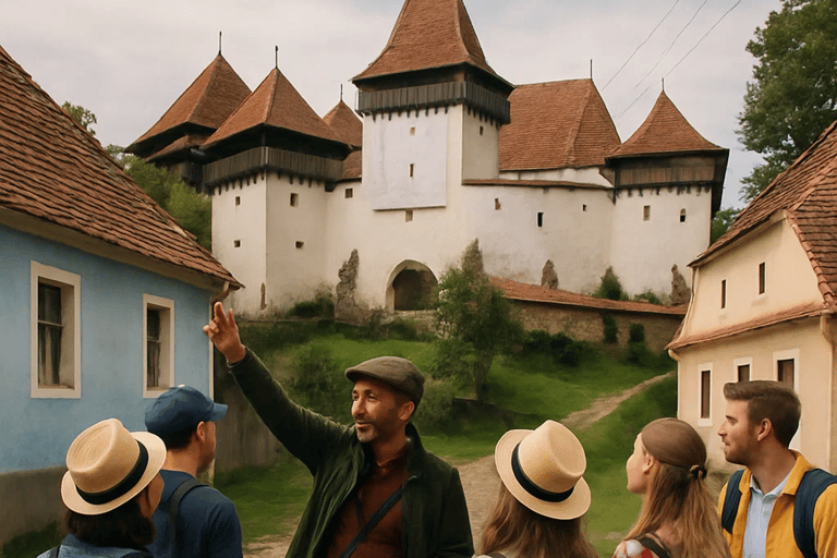 Da Bucarest: fortezze nascoste della Transilvania, tour di 1 giornoDa Bucarest: fortezze nascoste della Transilvania, gita di un giorno