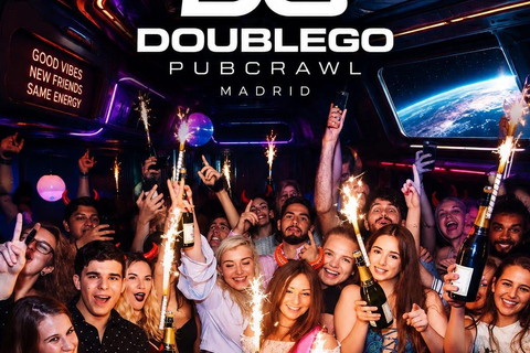 Madrid Pub Crawl with Nightlife Passport & Instant Photo