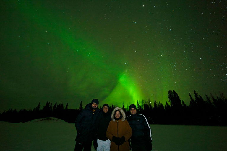 Depuis Fairbanks : Excursion aux aurores boréales avec photographie