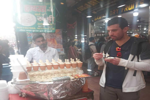 Agra: Street Food Walking Tour med provsmakningar