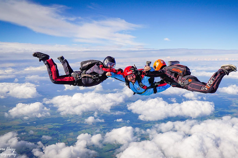 City of Side: SkyDive on Mediterranean Sea by Pilot