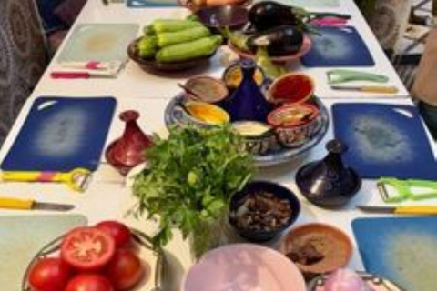 Matlagningskurs i marockansk mat med en lokal kock i Marrakech
