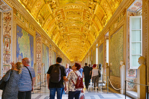 Rome: Vatican Museums Priority Entry Audio Tour with Snacks Vatican Museums & Sistine Chapel Ticket with Hosted Entry