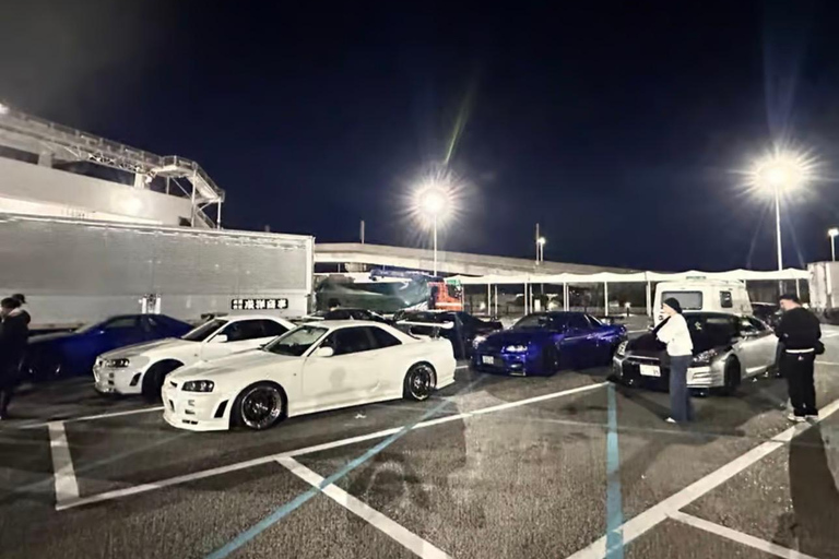 Tokyo: JDM Car meetup Daikoku PA tour with Hotel Pickup