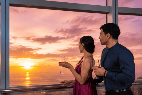 Colombo: Lotus Tower 360° Revolving Buffet & Tuk-Tuk Safari Meet at Lotus Tower Entrance: Restaurant Lunch/Dinner Buffet