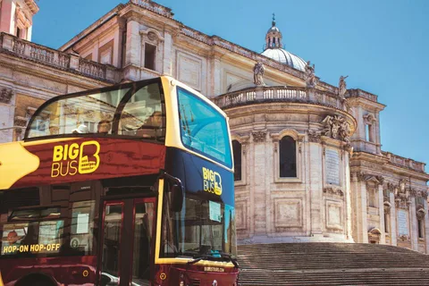 Rome: Big Bus Hop-on Hop-off Tour & River Boat Tour