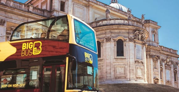 Rome: Big Bus Hop-on Hop-off Tour & River Boat Tour