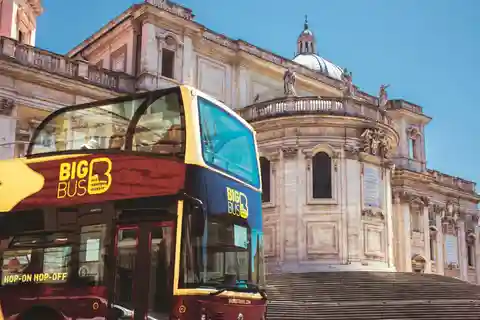 Rome: Big Bus Hop-on Hop-off Tour & River Boat Tour