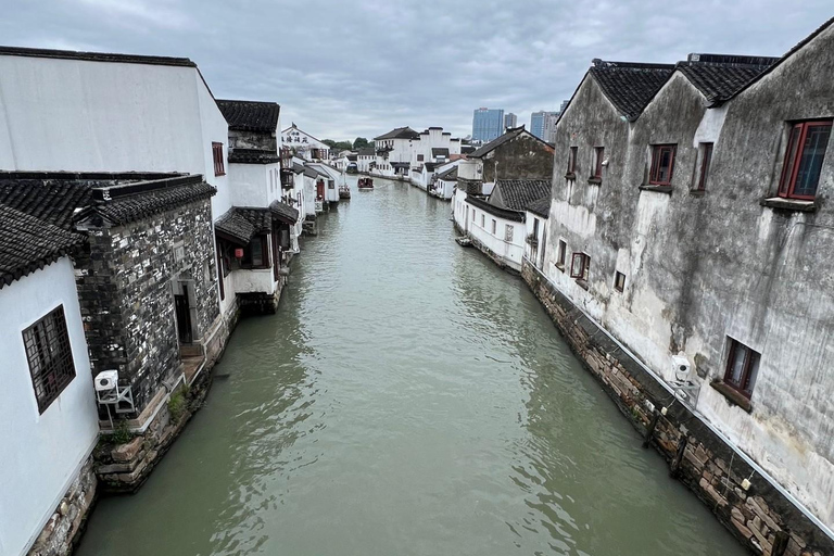 Shanghai: viaggio all-inclusive ai giardini di Suzhou e al Canal GrandeShanghai: tour completo dei giardini di Suzhou e del Grande Canale