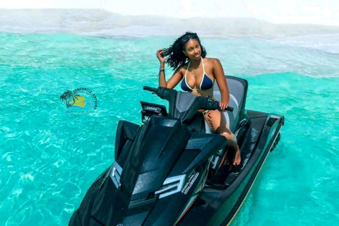 Zanzibar: Jet Car Ride and Jetski Ride with Drone footages Jet Car and Jetski Ride with Drone (Transfer Anywhere)