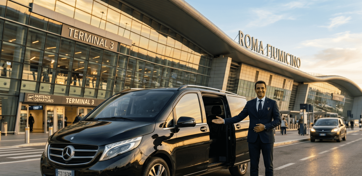 Flughafen FCO: Privater Transfer von/nach Rom|Civitavecchia
