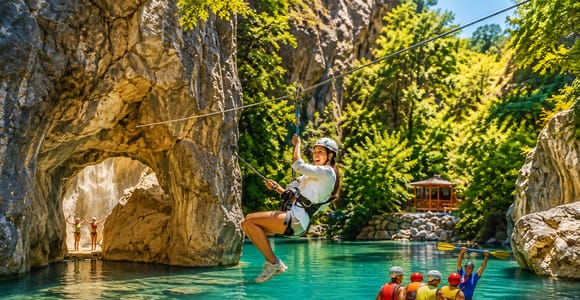 From Kemer: Göynük Canyon Visit with Hotel Transfer