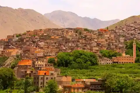 Marrakech: Vandring i Atlasbjergene og -dalene med vandfald og frokost