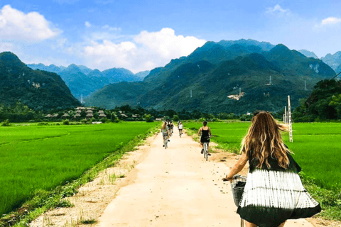 From Hanoi: Private Mai Chau 1 day with biking