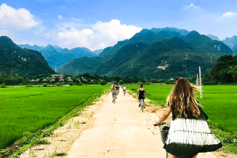 From Hanoi: Private Mai Chau 1 day with biking