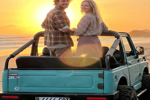 Yogya: Sand Dunes Sunset Jeep Tour & Fresh Coconut Treat Gumuk Sand Dunes Sunset (no Jeep)