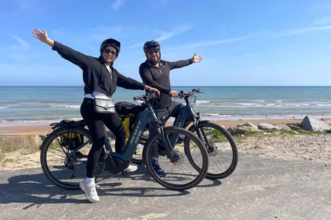 Omaha Beach : Guided Electric Bike Tour