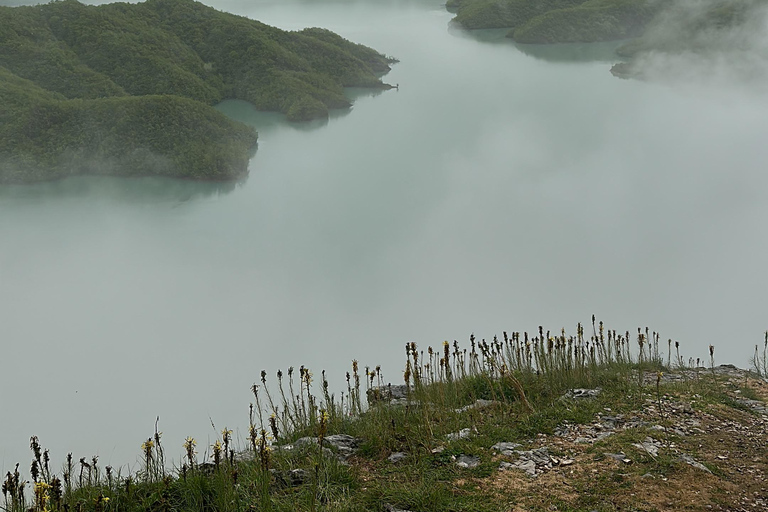 Tirana: Gamti Mountain Hike Afternoon And Bovilla Lake view