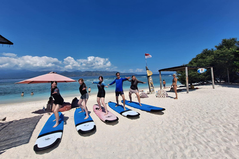 Gili Trawangan : Un paradis pour les surfeurs au cœur de l&#039;océan2 heures de surf