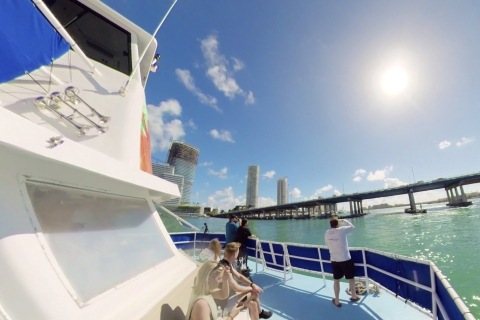 Miami: Verken Iconische Bezienswaardigheden tijdens een 90-minuten durende rondvaart