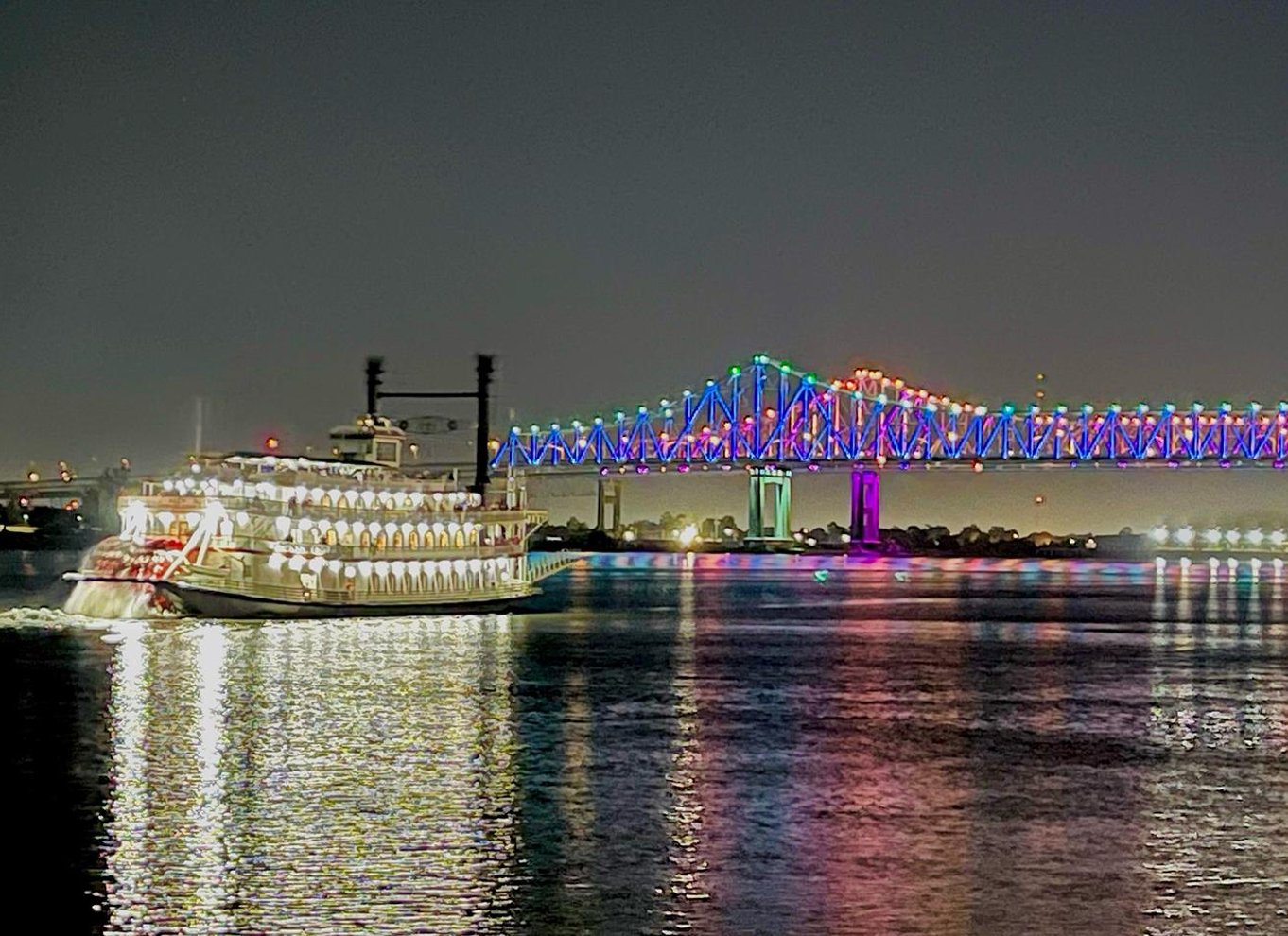New Orleans: Aftensejlads med jazz + valgfri middag