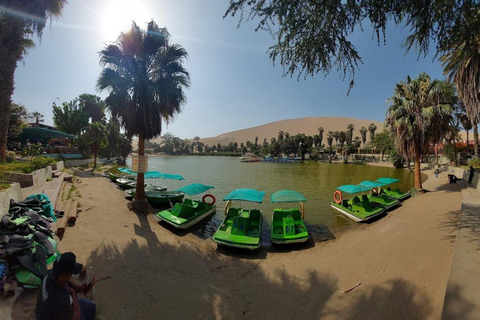 Lima : Transfert + Paracas + Huacachina + Sandboarding + Buggies