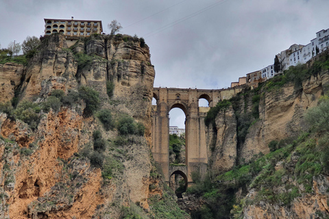 Ronda, El Tajo Gorge, and Setenil de las Bodegas from Málaga