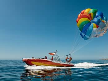 Albufeira: Passeio de barco em Parasailing