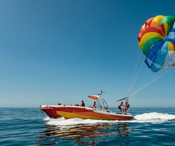 Albufeira : Excursion en parachute ascensionnel