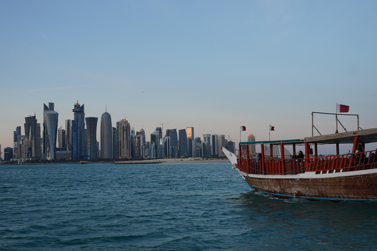 Doha: Traditional Dhow Boat Cruise with Skyline Views