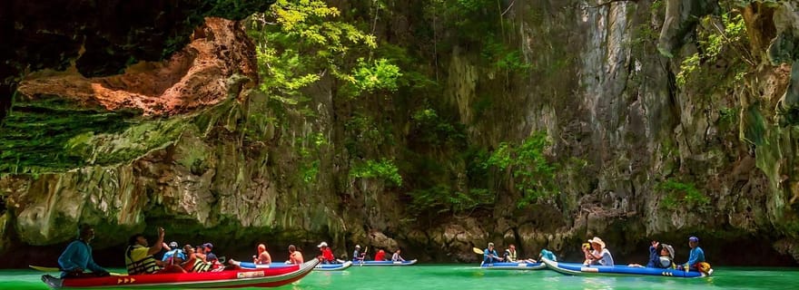 Phuket : Excursion d'une journée sur l'île de James Bond en bateau rapide avec déjeuner